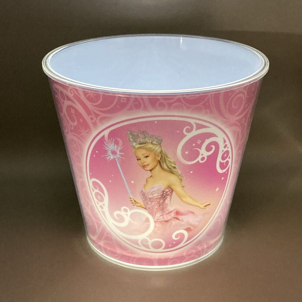 Wicked Movie Popcorn Bucket Green Pink Light Up Cinema Exclusive (Working)